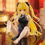 To Love-Ru Darkness Desktop Cute Figure Golden Darkness Chinese Dress Ver. Renewal