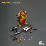 WARHAMMER Imperial Fists Herald Consul with Standard and Bolt Pistol