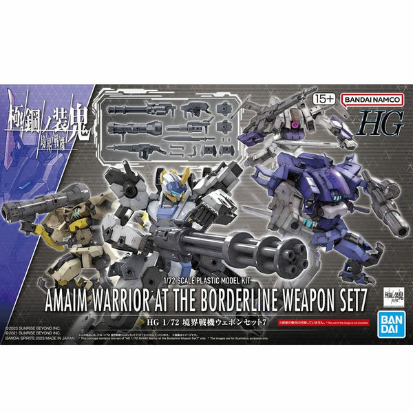 [Backorder] Bandai Hobby HG 1/72 AMAIM Warrior at the Borderline Weapon Set7