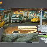 KOF 98UM Stage Base Japan Street
