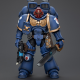 [Backorder] WARHAMMER Ultramarines Jump Pack Intercessors Sergeant With Plasma Pistol And Power Sword