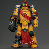 WARHAMMER Imperial Fists Herald Consul with Standard and Bolt Pistol