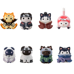 Mega Cat Project NARUTO Shippuden Nyaruto! Fourth Great Ninja War (Set of 8) Reissue