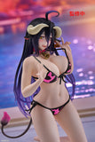 Overlord Desktop Cute Figure - Albedo (Cow-Print Swimsuit Ver.) Renewal