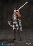 HIYA Exquisite Basic Series 1/12 5.9 Inch Attack on Titan 1-3 Eren Yeager Action Figure