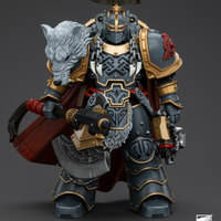 WARHAMMER Space Wolves Legion Praetor with Power Axe and Combat Shield