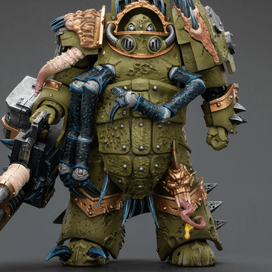 WARHAMMER Death Guard Blightlord Terminator 1 with Reaper Autocannon and Bubotic Blades