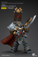 WARHAMMER Space Wolves Legion Praetor with Power Axe and Combat Shield