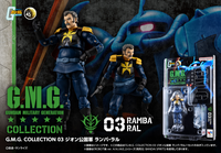 G.M.G. COLLECTION 03 Principality of Zeon Ramba Ral 1/18 Action Figure