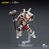 WARHAMMER Game Edition White Scars Assault Intercessor Champion with Thunder Hammer and Bolt Pistol