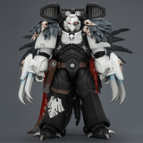 WARHAMMER Raven Guard Chapter Master Aethon Shaan with Claws of Severax and Heavy Bolt Pistol