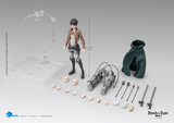 HIYA Exquisite Basic Series 1/12 5.9 Inch Attack on Titan 1-3 Eren Yeager Action Figure
