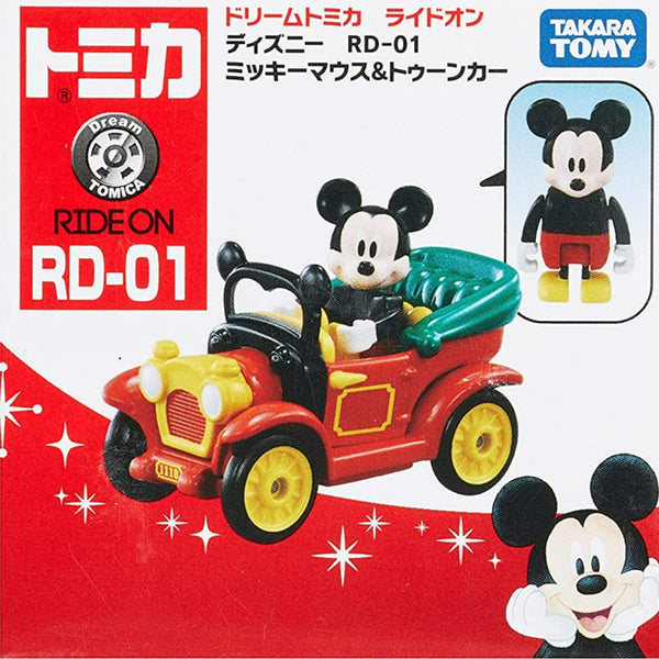 Dream Tomica Ride On Disney Mickey Mouse & Toon Car