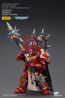 WARHAMMER 40K ChaosSpace Marines Crimson Slaughter Sorcerer Lord in Terminator Armour