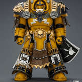 Imperial Fists Legion Praetor in Tartaros Terminator Armour with Power Sword and Vigil Storm Shield