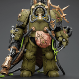 Death Guard Lord of Virulence with Power Fist and Twin Plague Spewer
