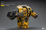 WARHAMMER Imperial Fists Leviathan Dreadnought with Cyclonic Melta Lance and Storm Cannon (Reissue)