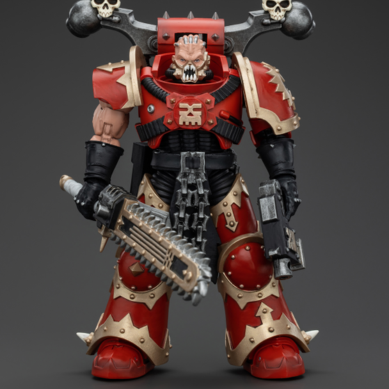 WARHAMMER World Eaters Khorne Berzerker with Eviscerator Chainsword