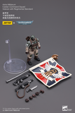 [Backorder] WARHAMMER  Astra Militarum Cadian Command Squad Veteran with Regimental Standard