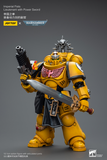 WARHAMMER Imperial Fists Lieutenant with Power Sword