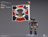 [Backorder] WARHAMMER  Astra Militarum Cadian Command Squad Veteran with Regimental Standard