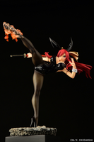 Erza Scarlet High Kick Ver. Black Bunny