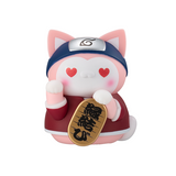 MEGA CAT PROJECT NARUTO Nyaruto! Beckoning Cat FORTUNE Mouiccho (Single Blind Box)