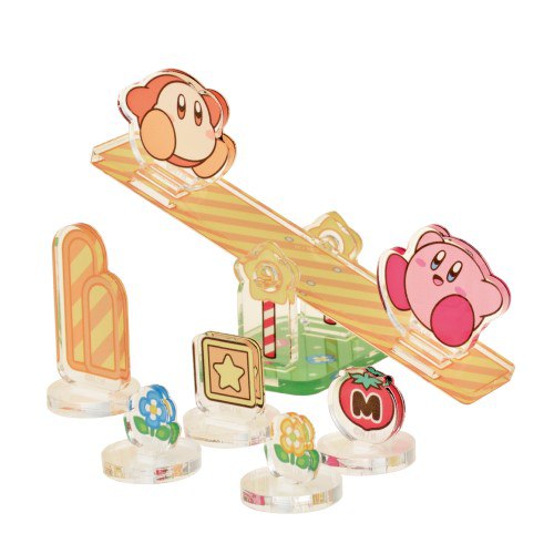 Moving Diorama Acrylic Stand Bee Seesaw (Kirby & Waddle Dee)