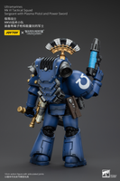 WARHAMMER Ultramarines MK VI Tactical Squad Sergeant with Plasma Pistol and Power Sword