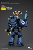 WARHAMMER Ultramarines MK VI Tactical Squad Sergeant with Plasma Pistol and Power Sword