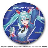 Gundam x Miku Memorial Can Badge Set