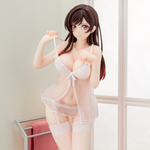 Rent-A-Girlfriend: Chizuru Mizuhara See Through Lingerie Figure Angel White Ver.