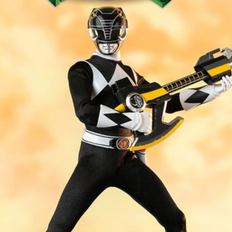 Mighty Morphin Power Rangers FigZero 1/6 Black Ranger - Hobby Bee Canada