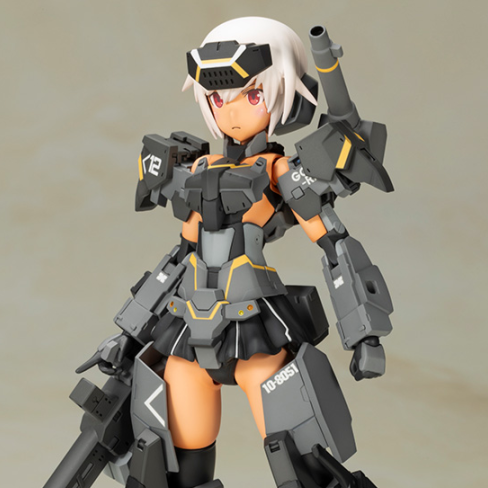 Frame Arms Girl Gourai-Kai (Black) with FGM148 Type Anti-Tank Missile