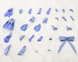 [Backorder] MECHA SUPPLY 33 EXPANSION ARMOR Type E Dress Ver. (LIGHT BLUE) Model Kit