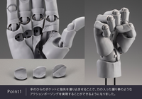 ARTIST SUPPORT ITEM HAND MODEL MEN’S/R GRAY