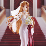 Sword Art Online Asuna Wedding Ver. 1/7 Scale Figure