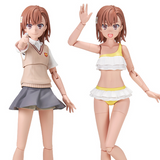 KADOKAWA Plastic Model Series Mikoto Misaka DX Ver.