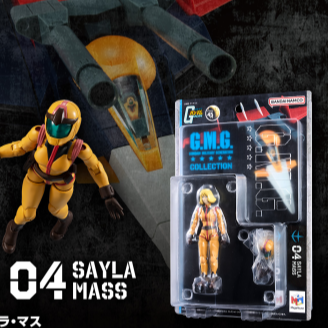 G.M.G. COLLECTION 04 Mobile Suit Gundam Earth Federation Sayla Mass 1/18 Action Figure