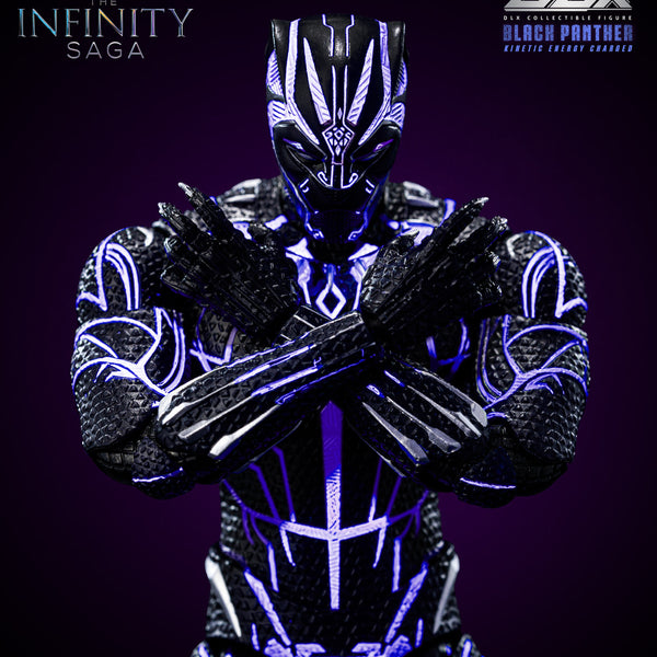 Marvel Studios: The Infinity Saga DLX Black Panther (Kinetic Energy Charged)
