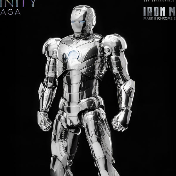 Marvel Studios: The Infinity Saga DLX Iron Man Mark 2 (Chrome Edition)
