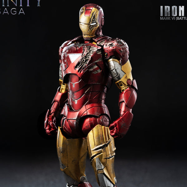 Marvel Studios: The Infinity Saga DLX Iron Man Mark 6 (Battle Damaged)