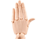 ARTIST SUPPORT ITEM HAND MODEL/L PALE ORANGE