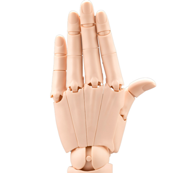 ARTIST SUPPORT ITEM HAND MODEL/L PALE ORANGE