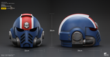 WARHAMMER Ultramarines Lieutenant Titus' MKX Helmet