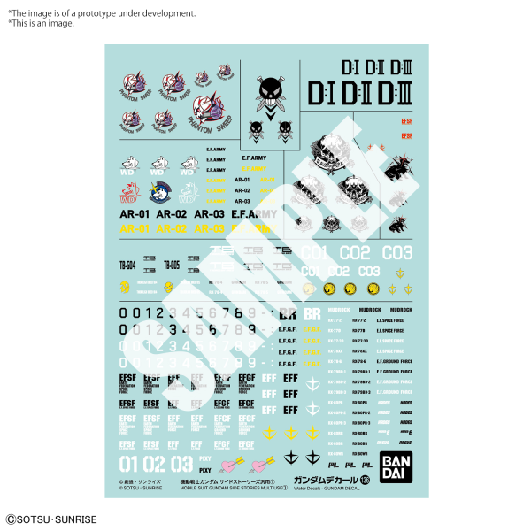 Gundam Decal 136 - Side Stories Multiuse 1