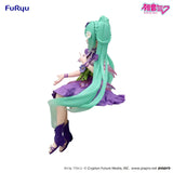 Hatsune Miku Noodle Stopper Figure Flower Fairy Cosmos Purple Color Ver.