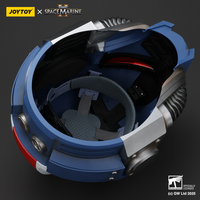WARHAMMER Ultramarines Lieutenant Titus' MKX Helmet