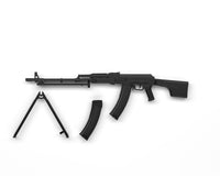 TomyTec Little Armory 1/12 LA059 RPK74M Rifle