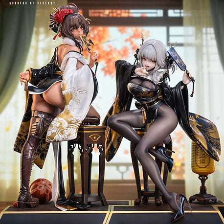 Stargazer Goddess of Victory Nikke: Noir Black Rabbit & Blanc White Rabbit Set